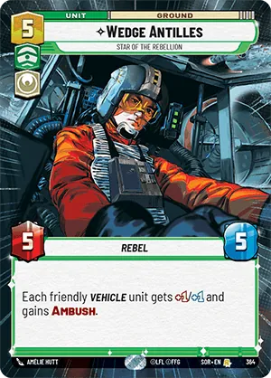 Wedge Antilles — Hyperspace