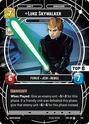 Luke Skywalker — RQ Top 8