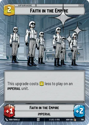 Faith in the Empire — Hyperspace Foil