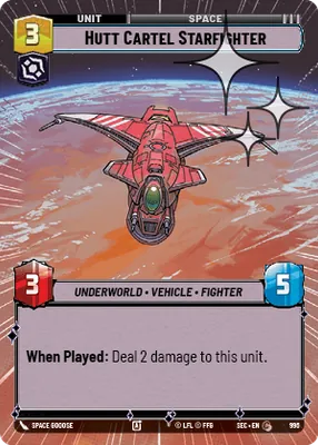 Hutt Cartel Starfighter — Hyperspace Foil