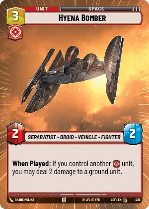 Hyena Bomber — Hyperspace