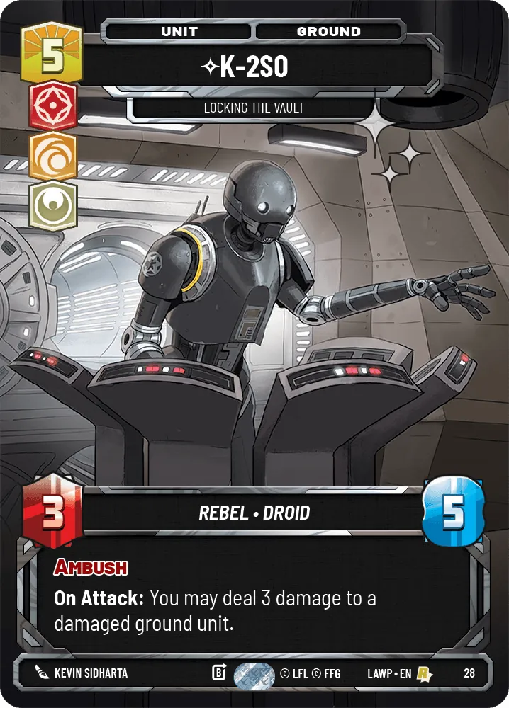 K-2SO — Weekly Play Foil