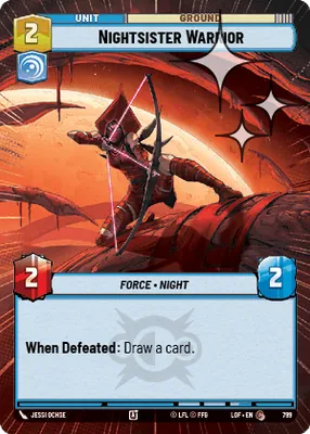 Nightsister Warrior — Hyperspace Foil