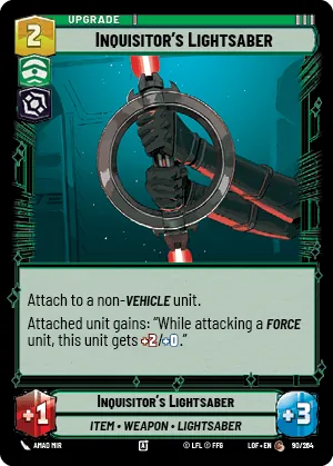 Inquisitor's Lightsaber