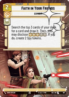 Faith in Your Friends — Hyperspace Foil