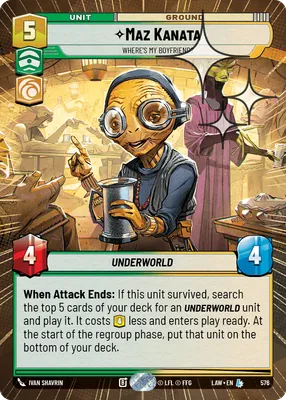 Maz Kanata — Hyperspace Foil