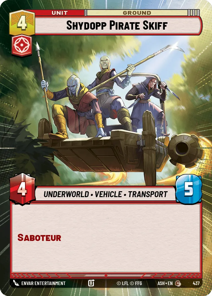 Shydopp Pirate Skiff — Hyperspace