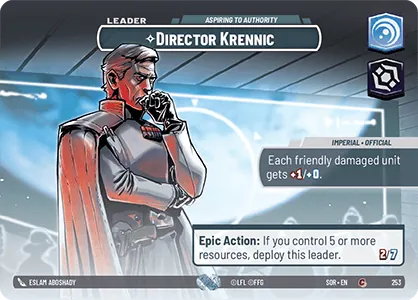 Director Krennic — Showcase