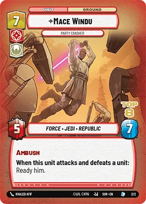 Mace Windu — SS Top 8