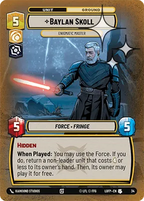 Baylan Skoll — Weekly Play Foil