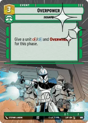 Overpower — Hyperspace Foil