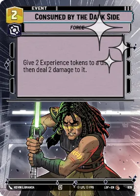 Consumed by the Dark Side — Hyperspace Foil