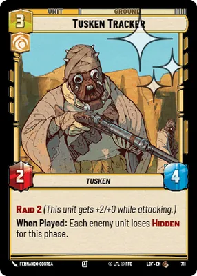 Tusken Tracker — Standard Foil