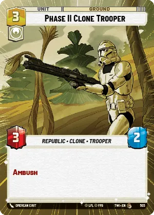 Phase II Clone Trooper — Hyperspace