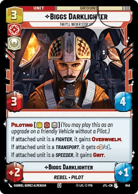 Biggs Darklighter — Standard Foil