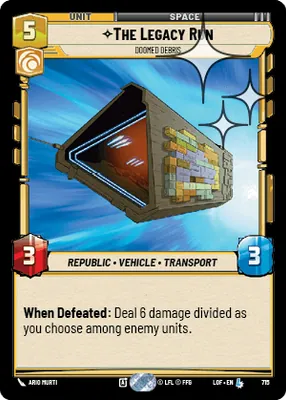 The Legacy Run — Standard Foil