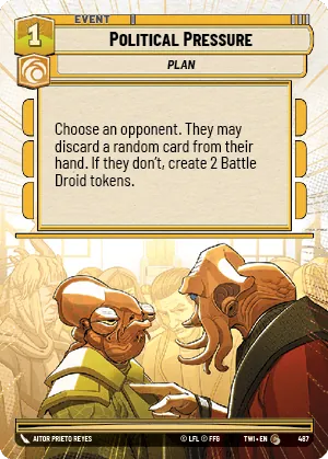 Political Pressure — Hyperspace