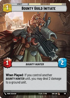 Bounty Guild Initiate — Hyperspace