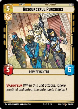 Resourceful Pursuers