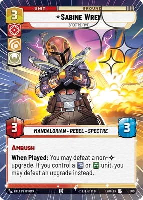 Sabine Wren — Hyperspace Foil