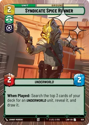 Syndicate Spice Runner — Hyperspace Foil