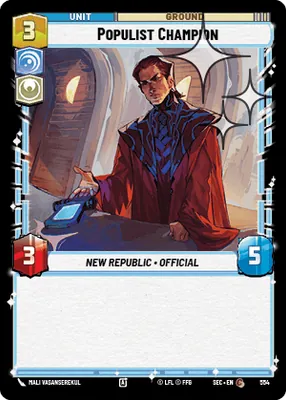 Populist Champion — Standard Foil