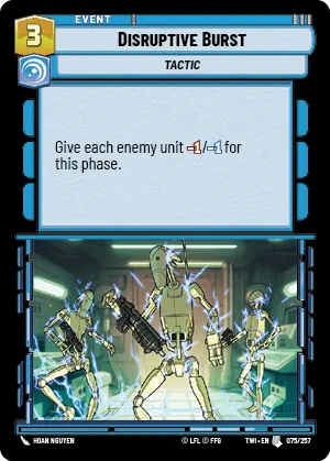 Disruptive Burst