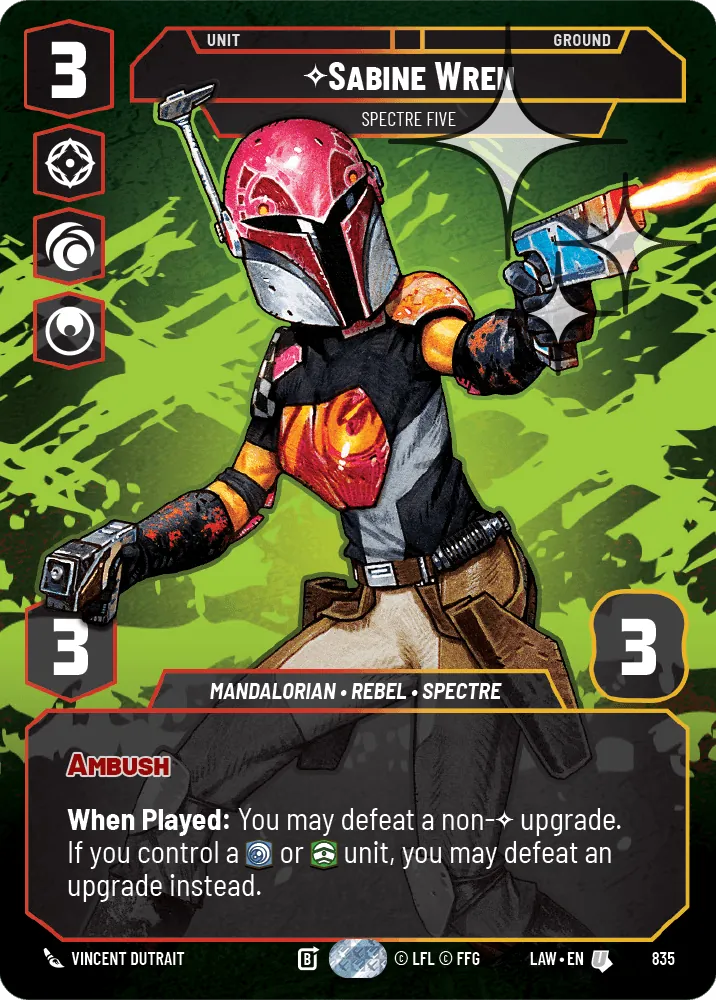 Sabine Wren — Foil Prestige