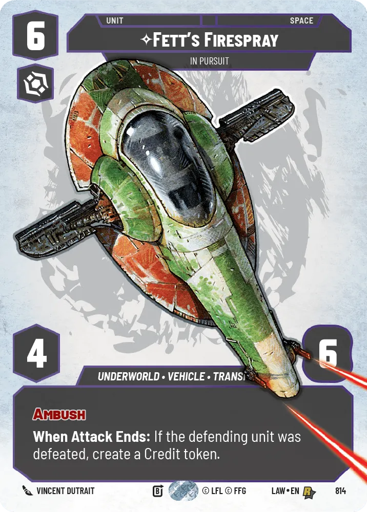Fett's Firespray — Standard Prestige