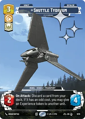 Shuttle Tydirium — Foil Prestige