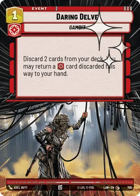 Daring Delve — Hyperspace Foil