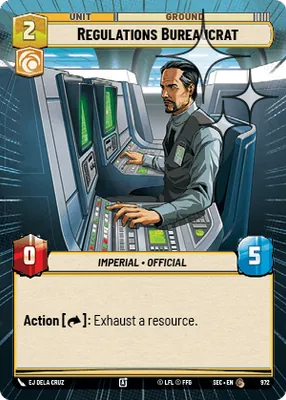 Regulations Bureaucrat — Hyperspace Foil