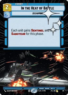 In the Heat of Battle — Hyperspace Foil