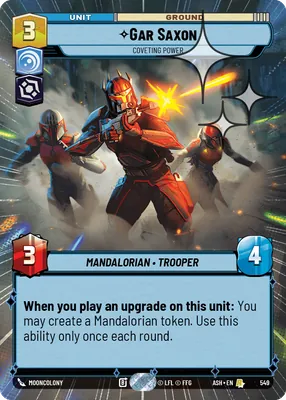 Gar Saxon — Hyperspace Foil