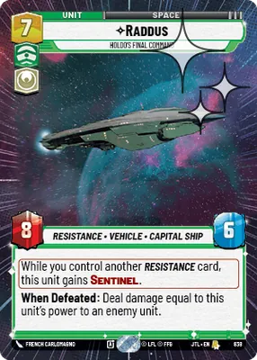Raddus — Hyperspace Foil