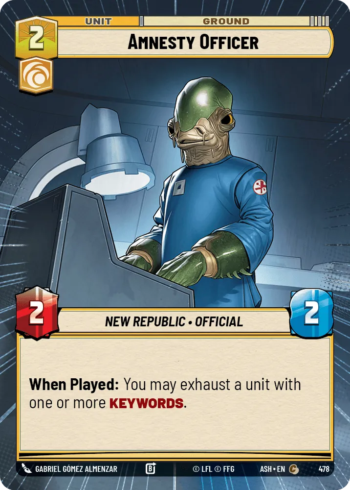 Amnesty Officer — Hyperspace