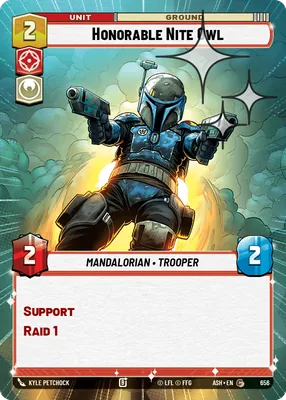 Honorable Nite Owl — Hyperspace Foil