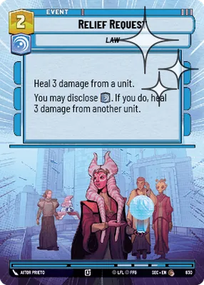 Relief Request — Hyperspace Foil