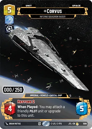 Corvus — Serialized Prestige