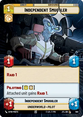 Independent Smuggler — Hyperspace Foil
