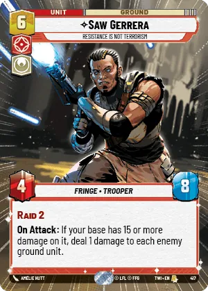 Saw Gerrera — Hyperspace