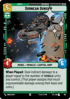 Dornean Gunship — Standard Foil