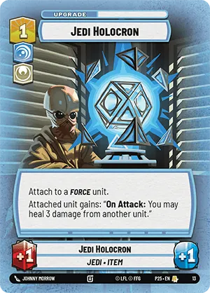 Jedi Holocron — SS Participation