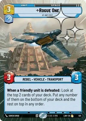 Rogue One — Hyperspace Foil