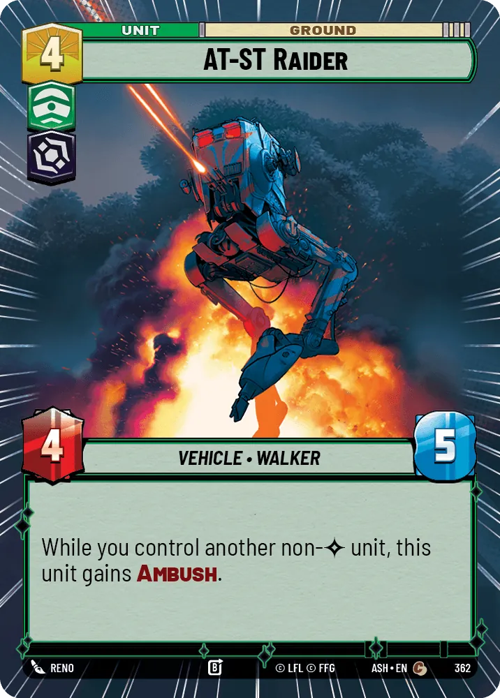 AT-ST Raider — Hyperspace