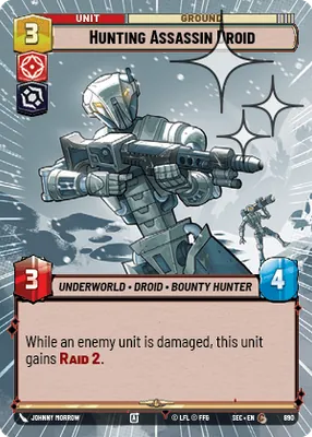Hunting Assassin Droid — Hyperspace Foil