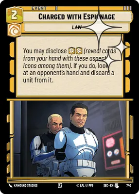 Charged with Espionage — Standard Foil