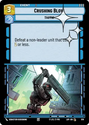 Crushing Blow — Standard Foil