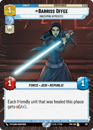 Barriss Offee — Hyperspace