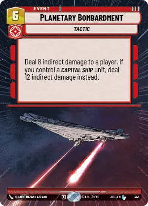 Planetary Bombardment — Hyperspace